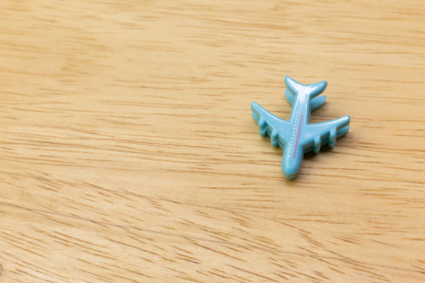 istock Airplane mini toy close up image  for travel content. 1148539846