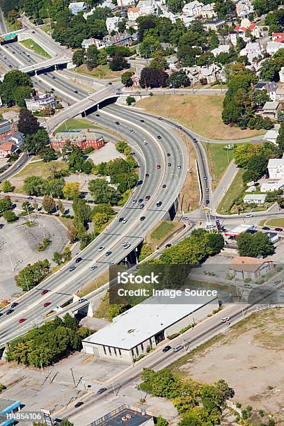 Highway Newport County Rhode Island Usa Stock Photo - Download Image Now - Aerial View, Car, Color Image