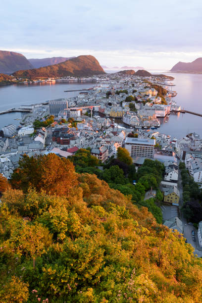 istock Alesund - view from Aksla Mount, Norway 1148544954