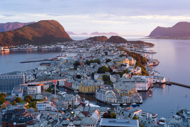 istock Alesund - view from Aksla Mount, Norway 1148544959
