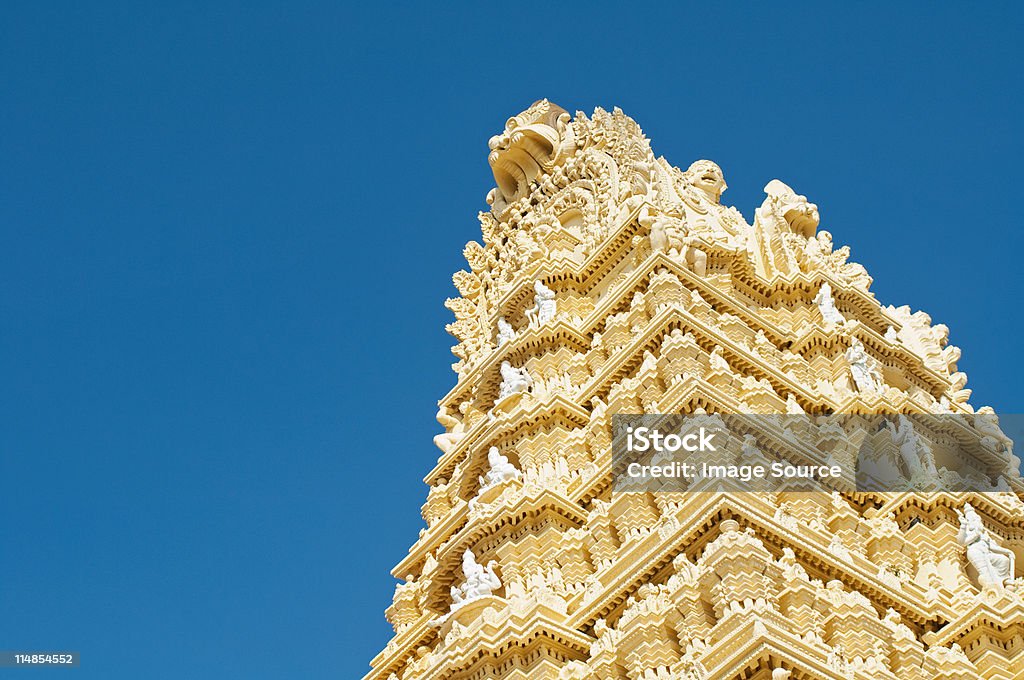 Chamundeshwari Temple, Mysore, Karnataka  Blue Stock Photo