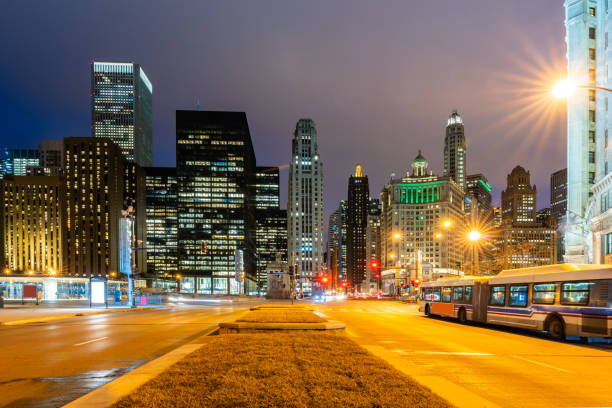 istock Chicago Skylines along Chicago River 1148555061