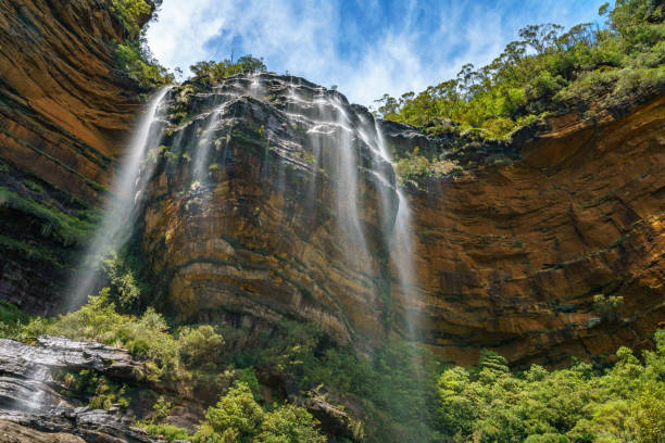 istock beautiful waterfalls, wentworth falls, blue mountains, australia 8 1148556152