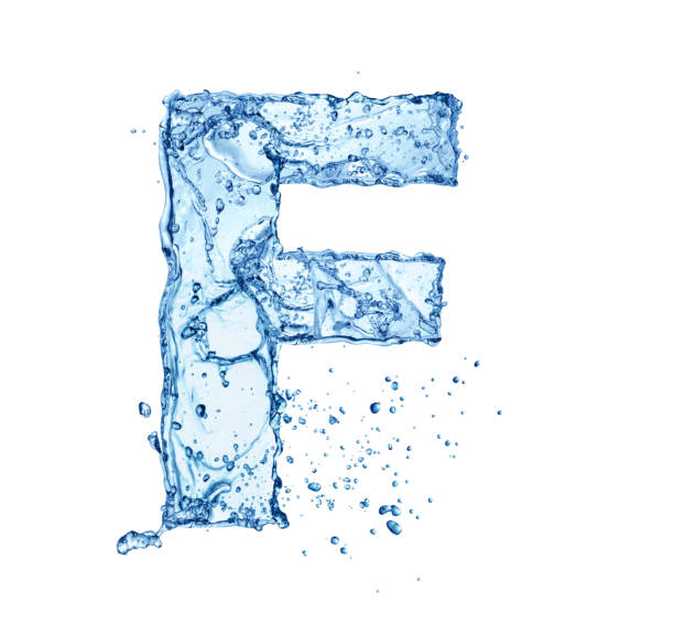 istock water letter F 1148557338