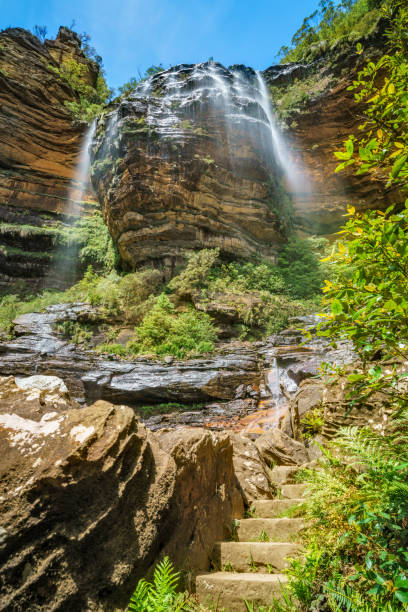 istock beautiful waterfalls, wentworth falls, blue mountains, australia 60 1148558314