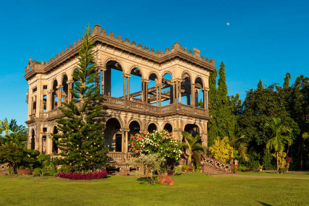 The Ruins of Bacolod City, Philippines stock photo