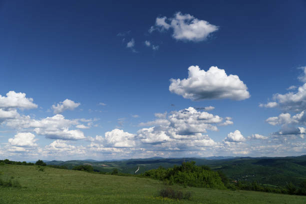 Landscape of the interior of São Paulo, in Socorro, where there are several coffee farms.