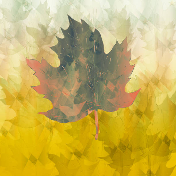 istock Autumn stylized paper. Vintage paper design. Leaves cut out effects on background. Pastel decor art. 1148567109