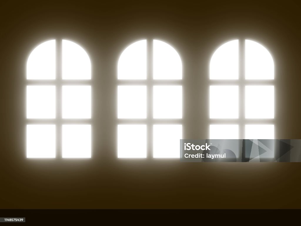 Window Light Graphic Window Stock Illustration - Download Image Now - Back Lit, Black Color ...