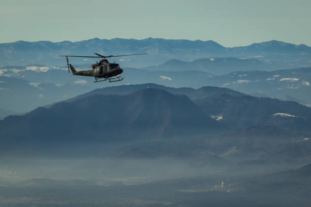 Army rescue helicopter.