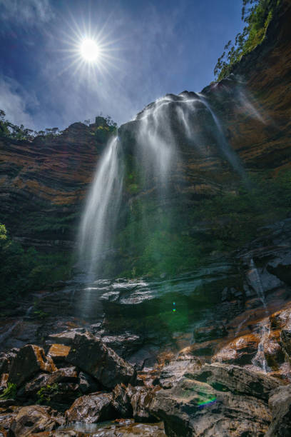 istock sun over wentworth falls, blue mountains national park, australia 1 1148583247