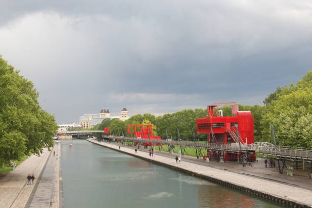 istock La Villette Park water river and river 1148597079