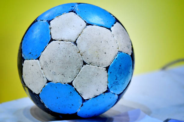 istock Handball - Team Handball ball with copy space 1148599535
