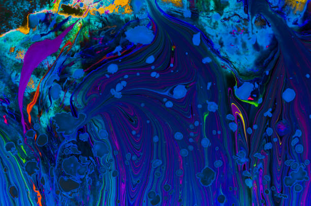 istock Abstract grunge art background texture with colorful paint splashes 1148599584