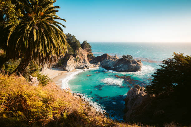 istock McWay Falls at sunset, Big Sur, California, USA 1148602252