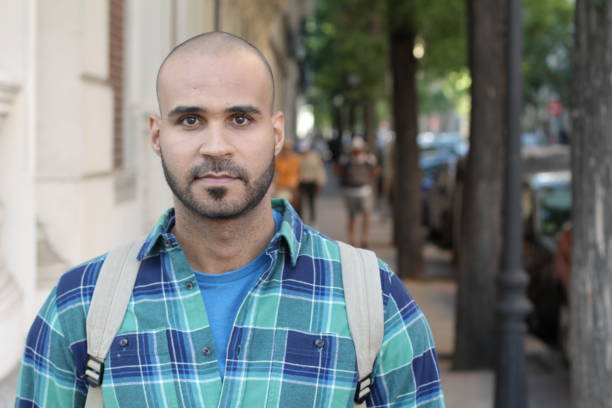 istock Real looking ethnic man outdoors 1148604645