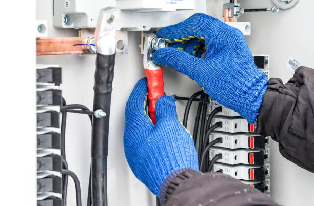 istock The process of connecting high-voltage wires 1148610636