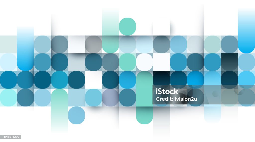 Vector Pixel Mosaic Grid Square Color Background Illustration Creative  Graphic Design Abstract Texture Geometric Tile Digital Modern Pattern For  Banner Poster Flyer Template Wallpaper Stock Illustration - Download Image  Now - iStock
