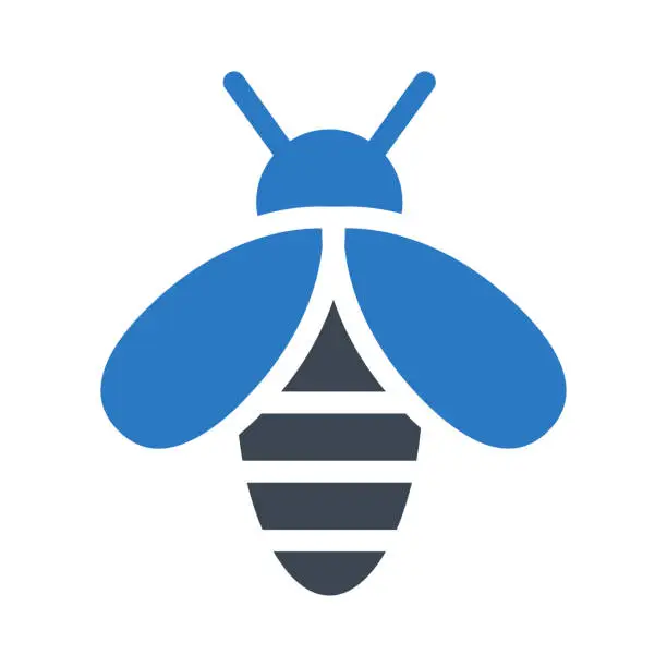 Vector illustration of bee