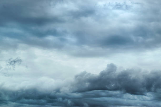 istock A cloudy sky in storm with black clouds full of rain 1148617559