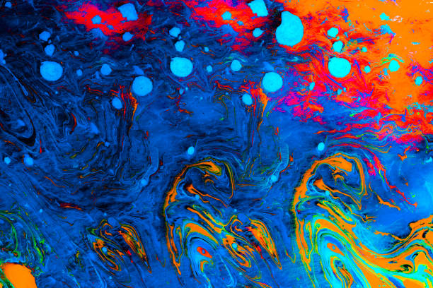 istock Abstract grunge art background texture with colorful paint splashes 1148622605