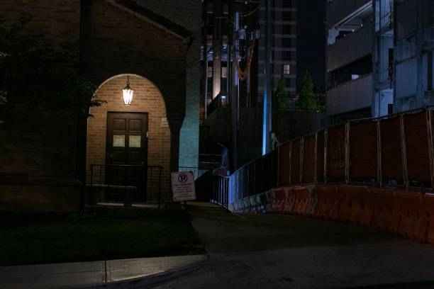 istock Lighted Entryway in the City 1148626567