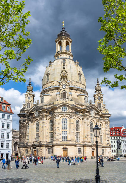 istock Frauenkirche (Church of Our Lady) on New Market square (Neumarkt), Dresden, Germany 1148632539