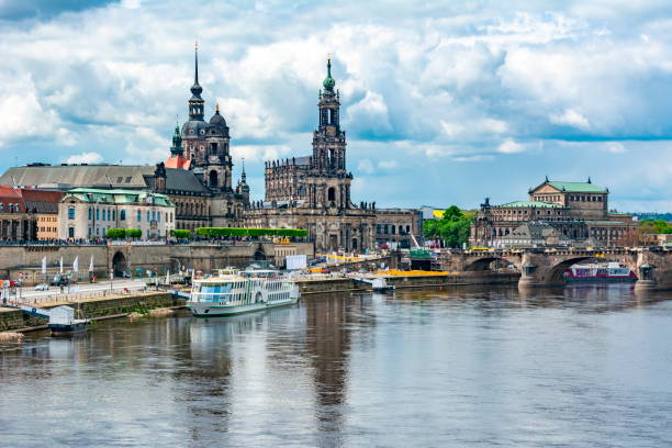 istock Dresden cityscape and Elbe river, Germany 1148632691