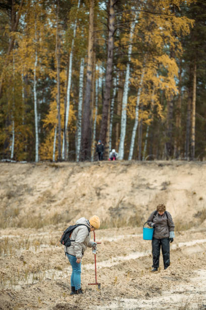 istock Women Volunteers Are Planting Tree Seedlings 1148634086