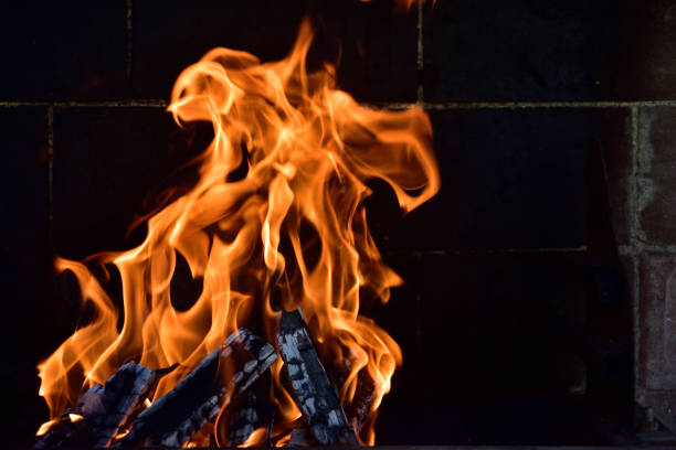 istock Flames of fire camp 1148642052