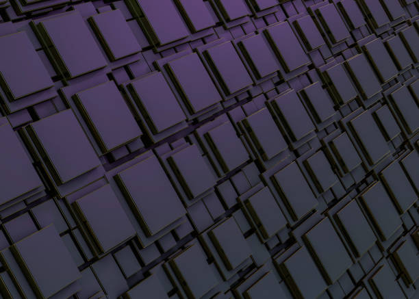 istock Abstract image of cubes background. 3D 1148642139