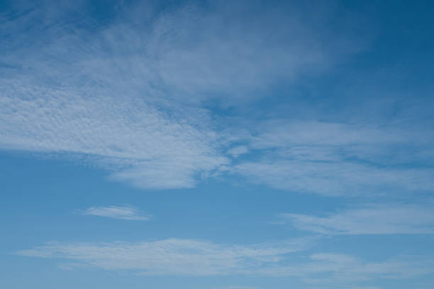 istock Natural clear blue sky with some clouds cloudscape for background or backdrop freedom concept 1148643756