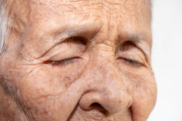 istock The old woman's felling lonely.(dementia and Alzheimer’s disease) 1148649021