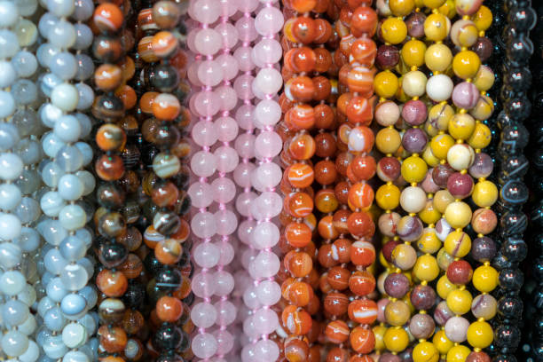 istock Background from beads. beads market necklaces 1148655652