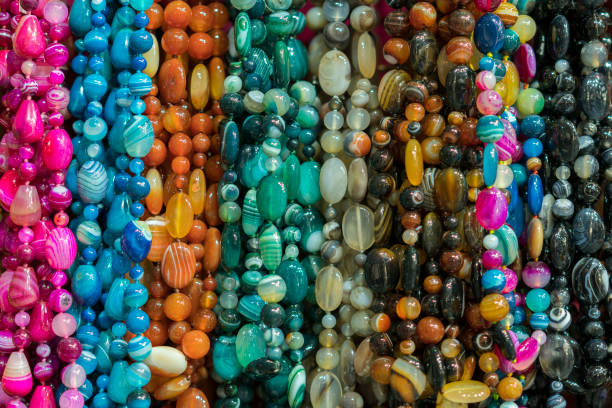 istock Background from beads. beads market necklaces 1148655661