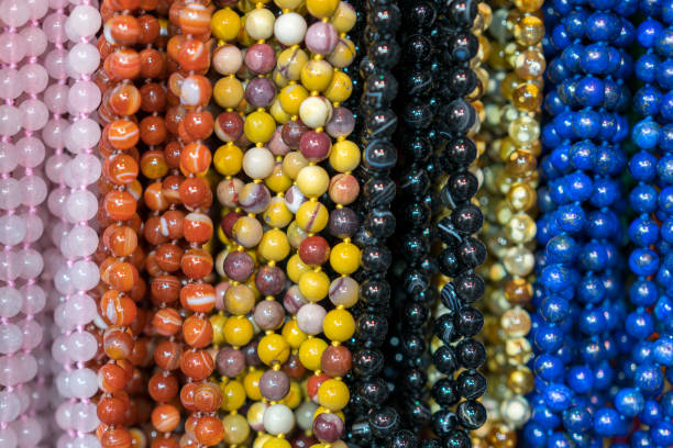 istock Background from beads. beads market necklaces 1148655820