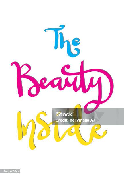 The Beauty Inside Stock Illustration - Download Image Now - Abstract, Beauty, Cheerful