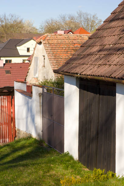 istock Spring rural landscape in village 1148661841