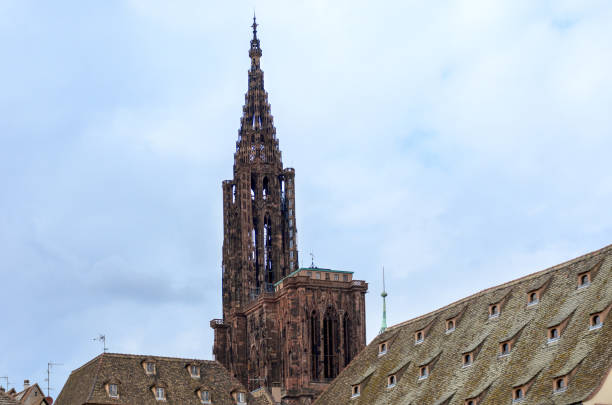 The Strasbourg Cathedral (Cathedrale Notre Dame) in Strasbourg, France.