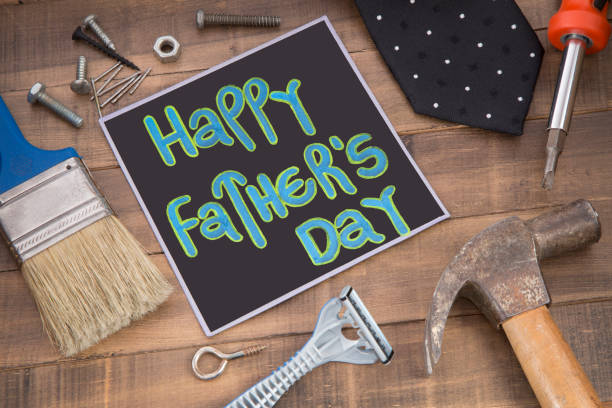 istock Happy Father's Day - Greeting Card 1148669471