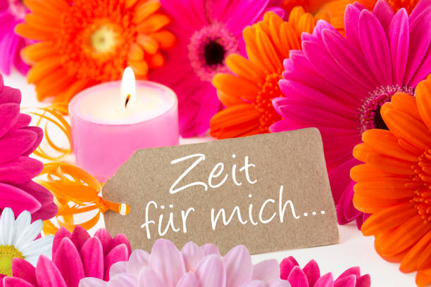 istock German me-time label and decorations 1148670553