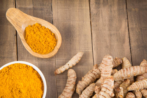istock Turmeric spice used in alternative medicine - Curcuma longa 1148670559