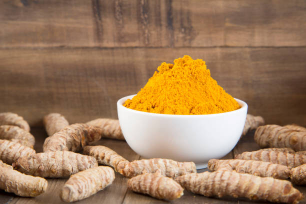 istock Turmeric spice used in alternative medicine - Curcuma longa 1148672286