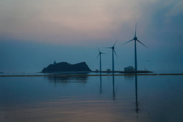 istock Wind Turbine Sea Scenic Area 1148672997