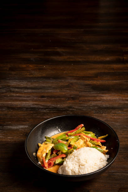 pad peanut curry Thai carryout food