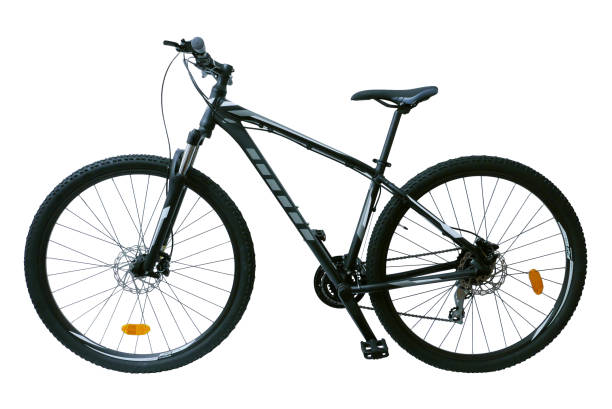 istock Isolated mountain bike, bicycle on white background 1148675483