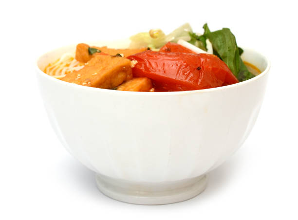 istock A vegan noodle soup bowl - Vietnamese noodle soup 1148688692