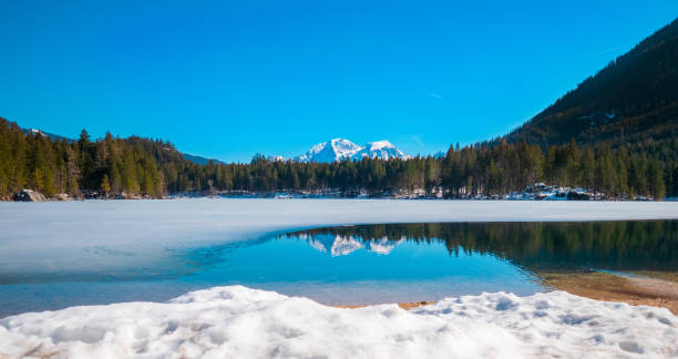 istock Lake Hintersee, Berchtesgaden, Germany in winter 1148690344