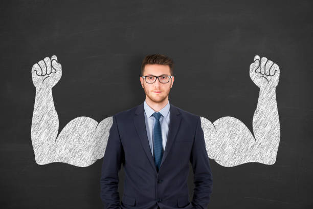 istock Success Concepts with Person on Blackboard Background 1148705671