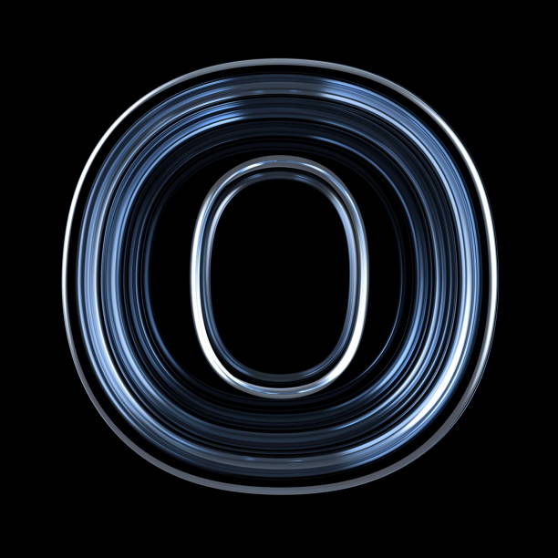 istock Transparent x-ray letter O. 3D 1148705700